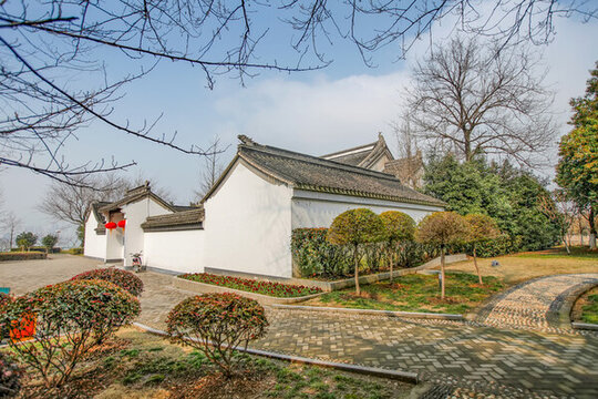 宜興團(tuán)氿城市濕地公園文昌閣
