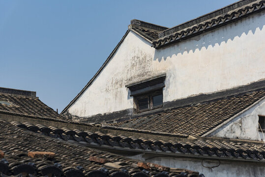 古鎮(zhèn)屋頂