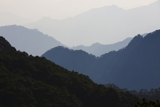 黃山美景