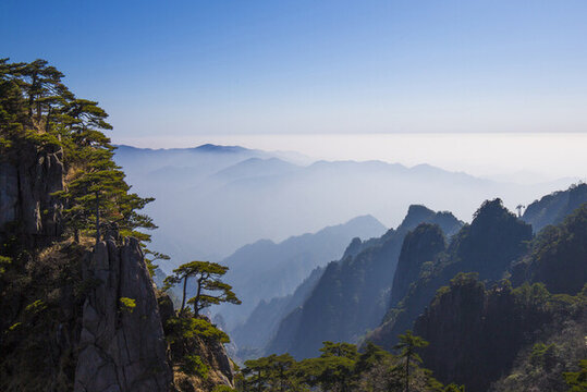 黃山美景