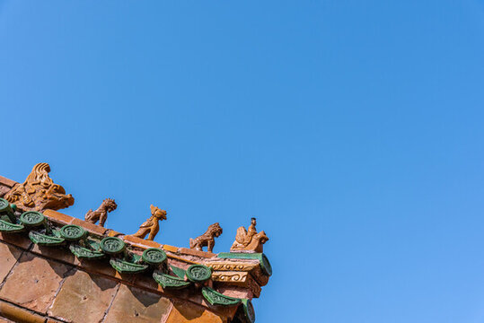 中國沈陽故宮園林古建筑