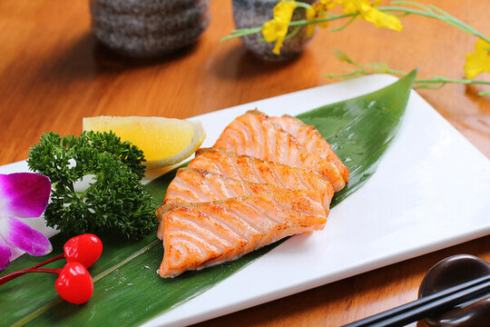 煎三文魚