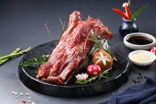 調(diào)味牛排