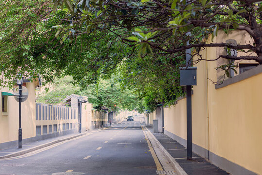 民國(guó)建筑風(fēng)格的街道