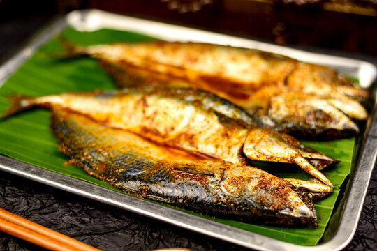 烤青魚