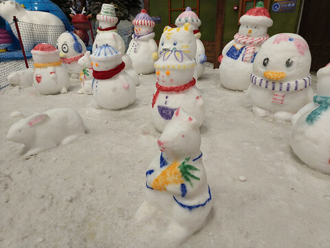 室內(nèi)雪人