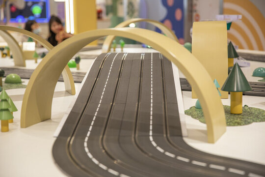 玩具賽車跑