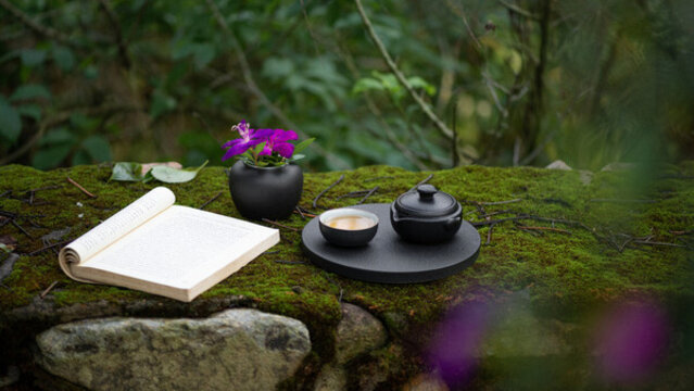 野外讀書喝茶茶具