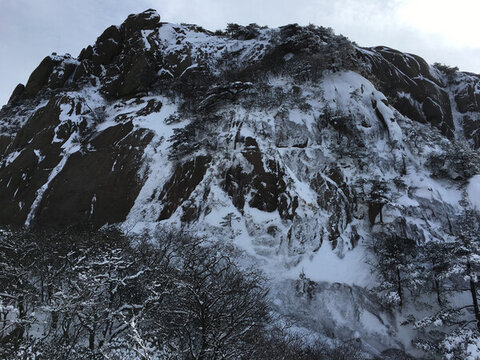 黃山雪景