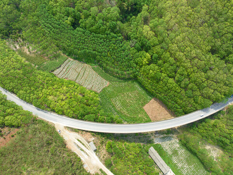 公路航拍
