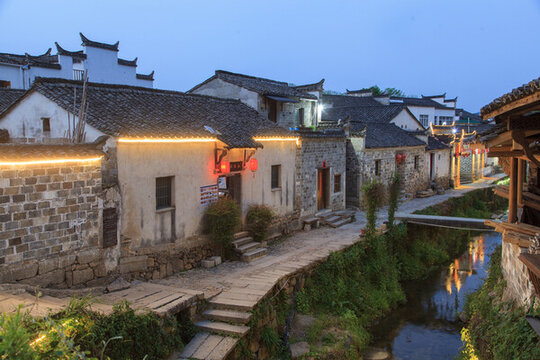 查濟(jì)古鎮(zhèn)民居