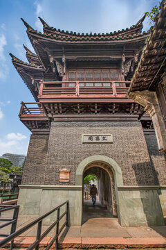 烏鎮(zhèn)西柵景區(qū)文昌閣