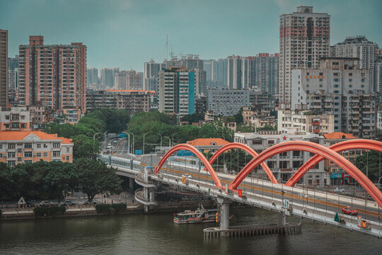 廣州珠江河道兩岸