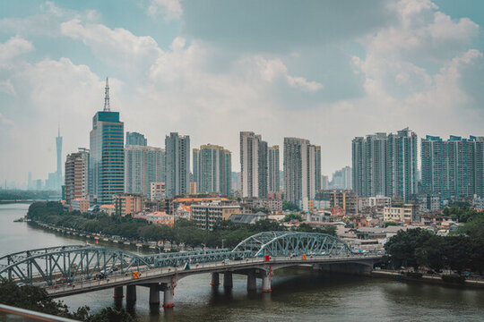 廣州珠江河道兩岸