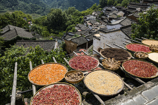 婺源篁嶺村
