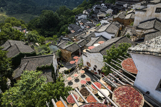婺源篁嶺村