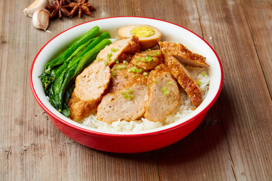 潮汕肉卷飯