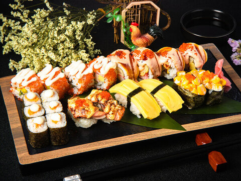 日本壽司組合套餐