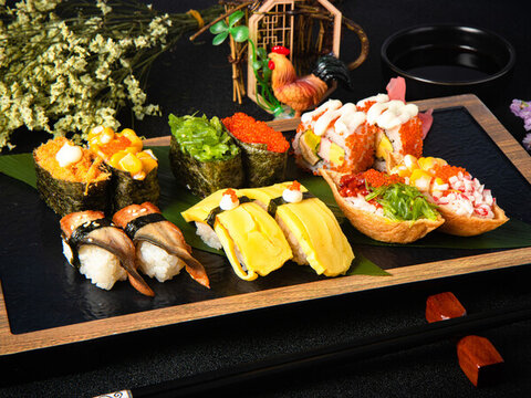 日本壽司組合套餐
