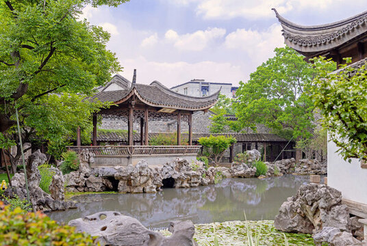 南京芥子園古典園林風(fēng)光