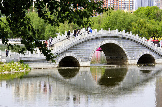 吉林市江濱公園風(fēng)景