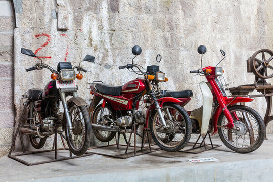 復(fù)古摩托車