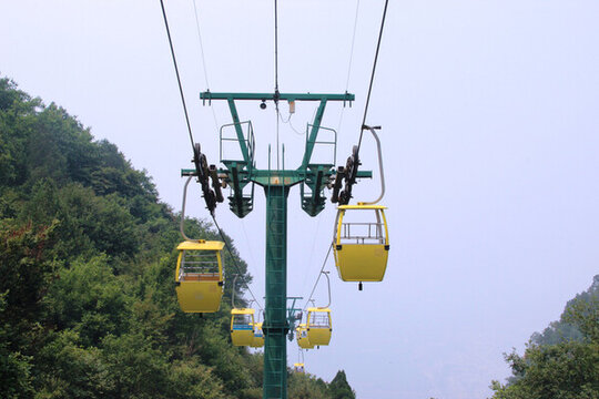 綿山風(fēng)景名勝區(qū)觀(guān)光纜車(chē)