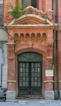歐式古建筑大門