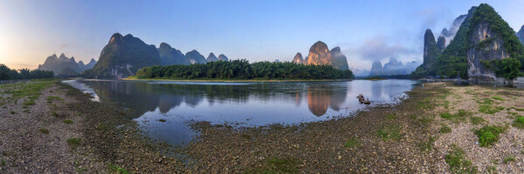 桂林漓江全景圖