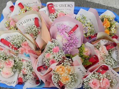 高考送鮮花