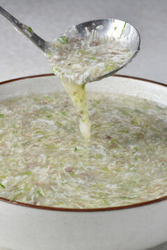 大絲豆腐羹