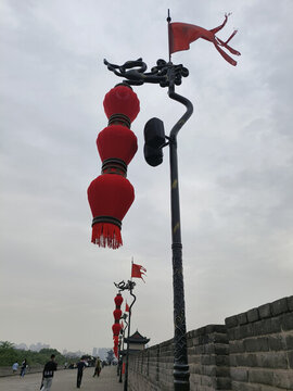 西安城墻燈籠
