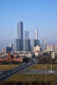 大連人民廣場城市建筑風(fēng)光
