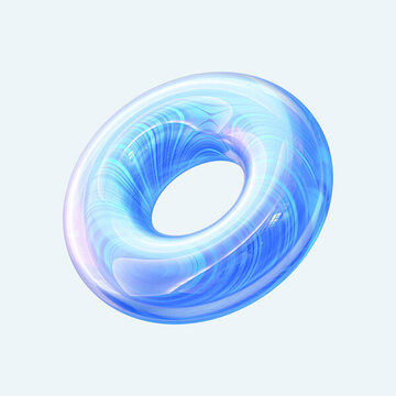 3D幾何科技感紋理圓圈素材