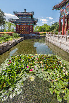 中國北京北海公園小西天