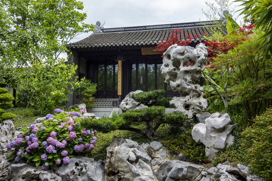 江蘇園博園南京旅游景點攝影