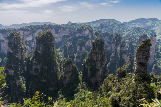袁家界峰林