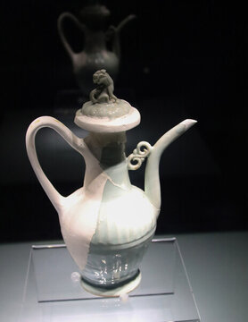 景德鎮(zhèn)釉色瓷器特寫