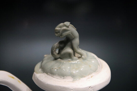 景德鎮(zhèn)瓷器局部特寫
