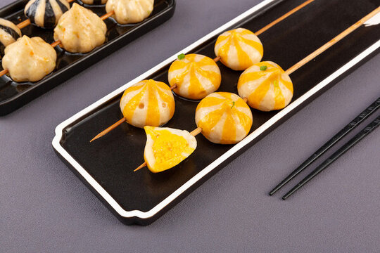 蟹黃包煮串