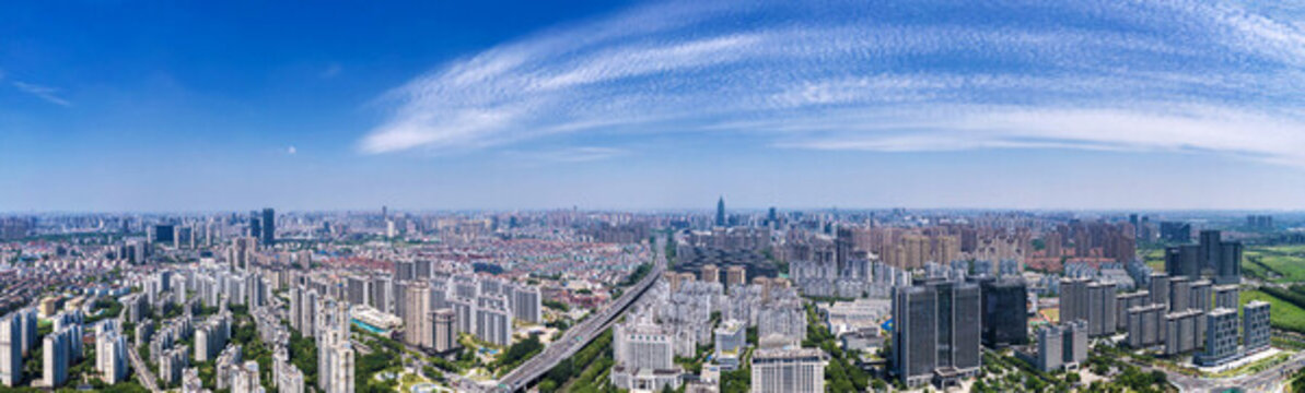 常州城市風(fēng)光全景