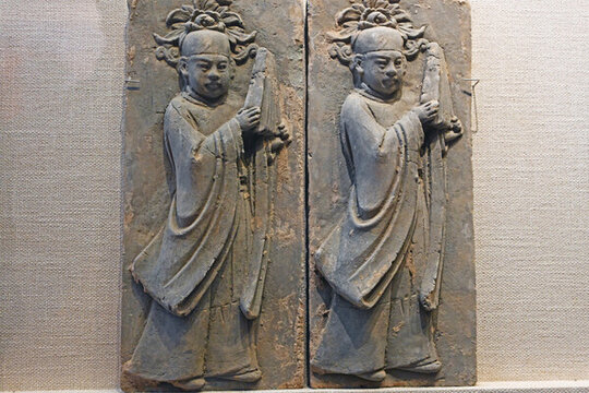 開封博物館宋代浮雕人物陶磚