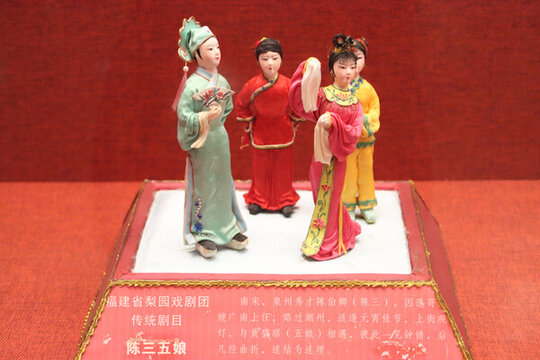 泥塑人物像特寫