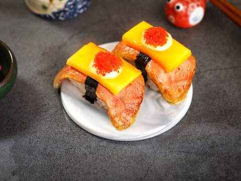 芝士鵝肝壽司