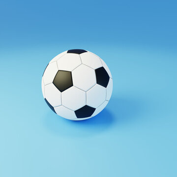 運動健身器材團隊合作足球3D