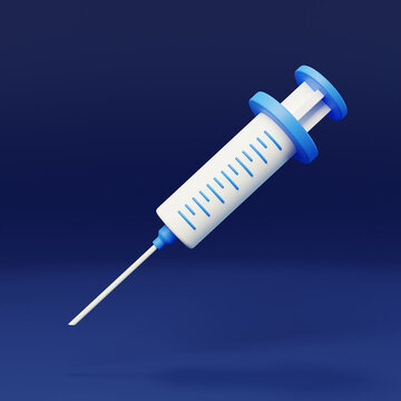 医疗治疗疫苗治病注射输液3D