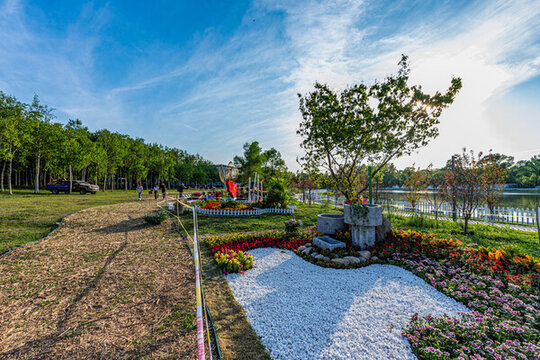 長(zhǎng)春南湖公園園林微景觀