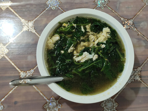青菜雞蛋湯