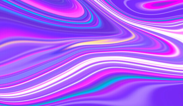 紫色流动酸性流体背景
