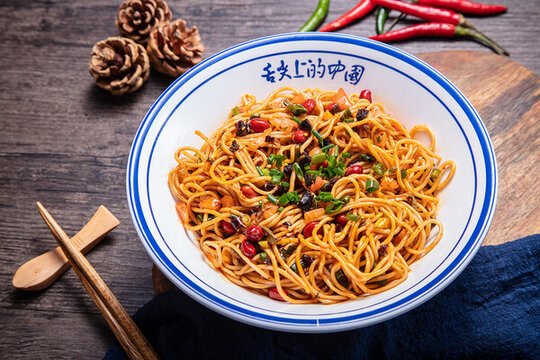 貴州牛羊肉粉面燃面干伴面